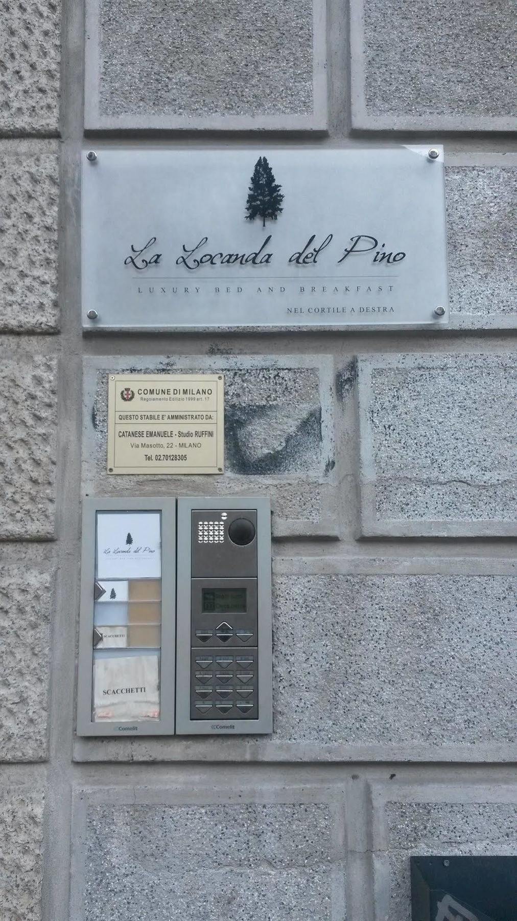 La Locanda Del Pino Milano Exteriör bild